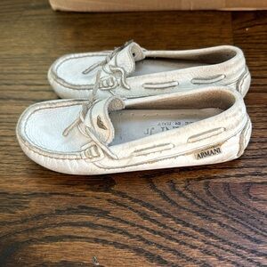 Armani Junior Kids Loafers Size 11.5C